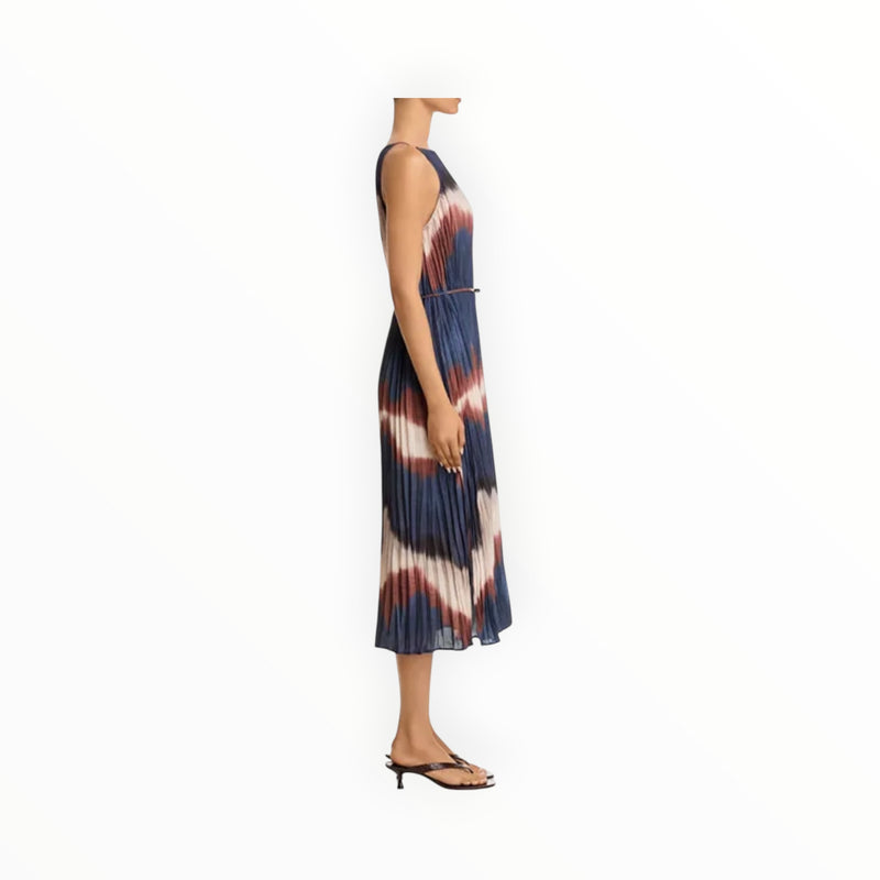 Bella Dahl Pleated Dress - Midnight Tides