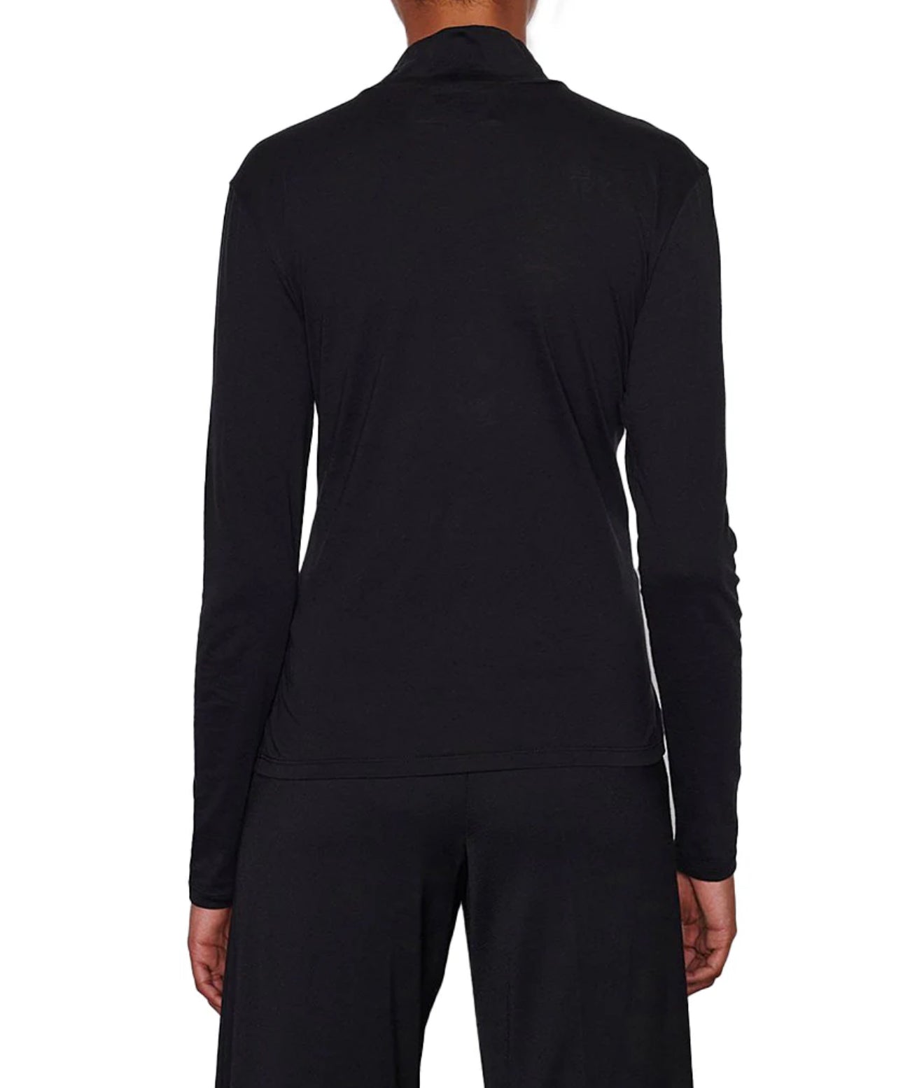 Frame Le Mid Turtleneck - Black