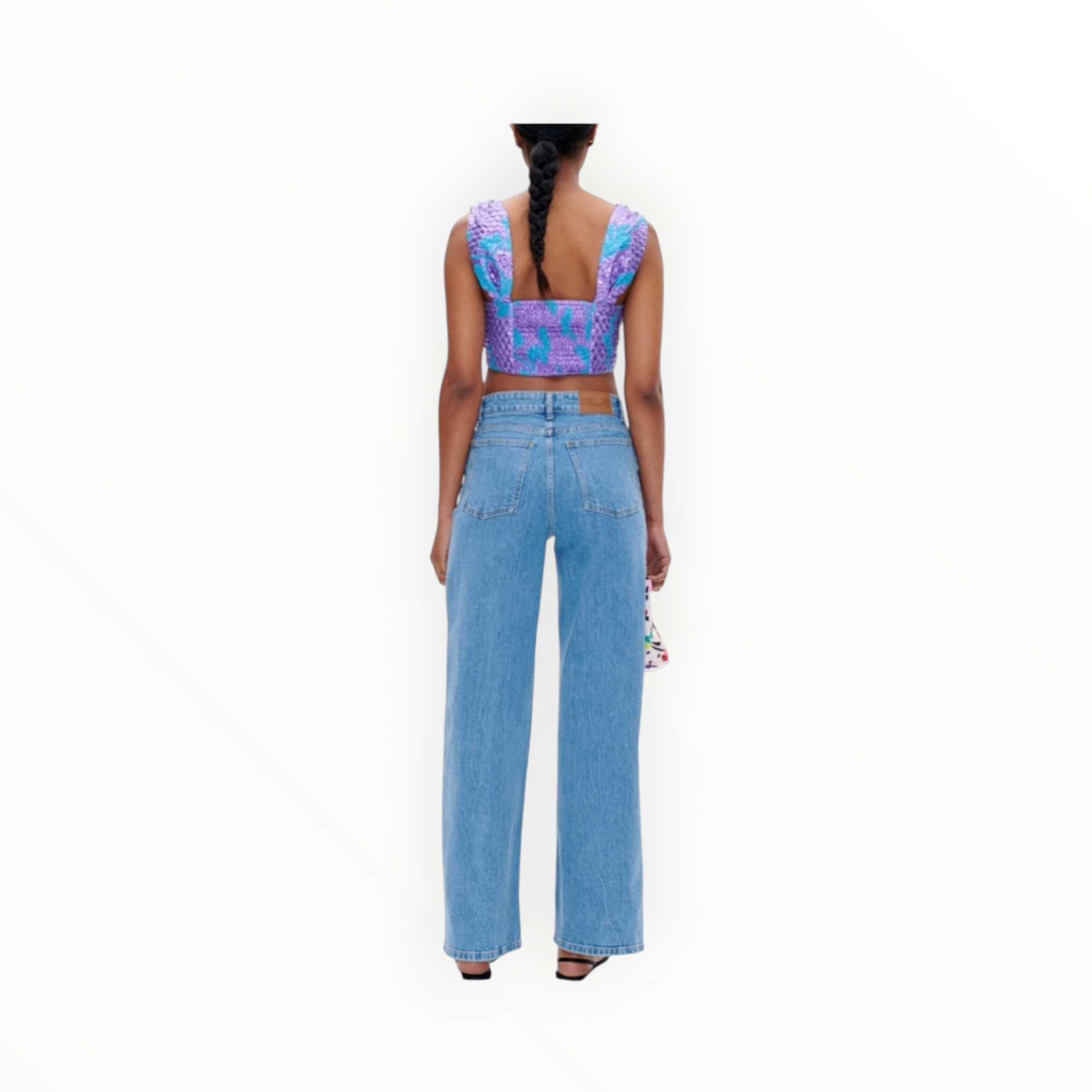Baum und Pferdgarten Medina Bralette Top - Blue/Purple