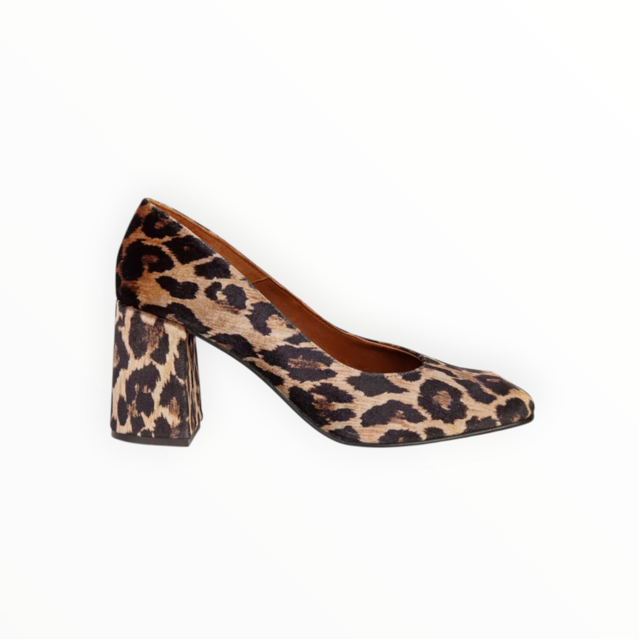 Penelope Chilvers Gamine Velvet Shoe - Brown
