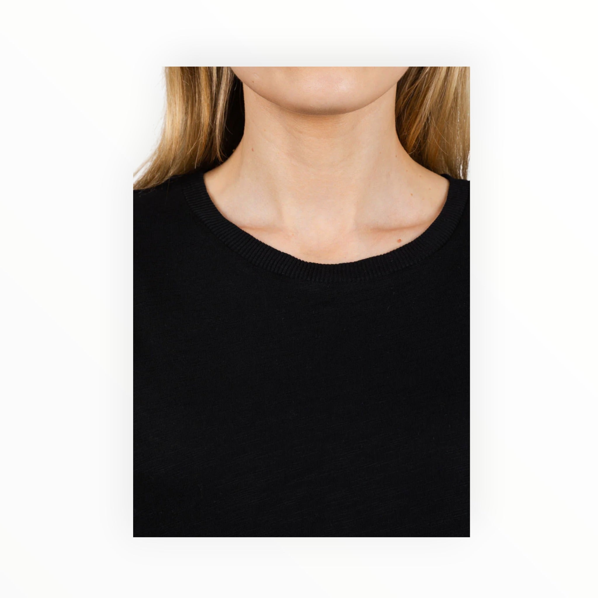 Elliott Lauren Short Sleeve Tee - Black