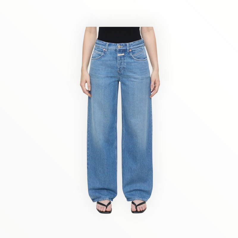 Closed Nikka Wide Leg Jeans - Mid Blue
