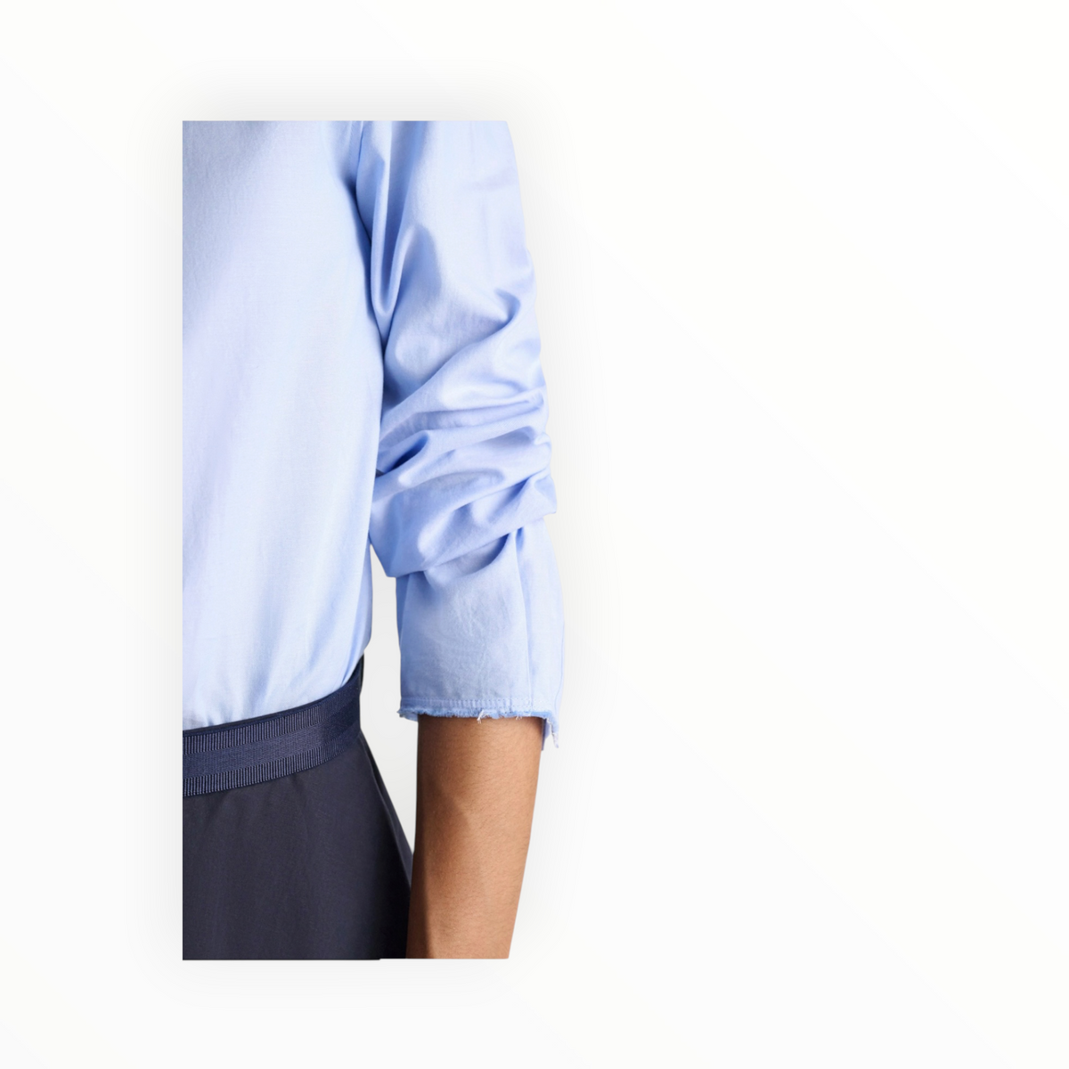 Dorothee Schumacher Powerful Ease Blouse - Oxford Blue