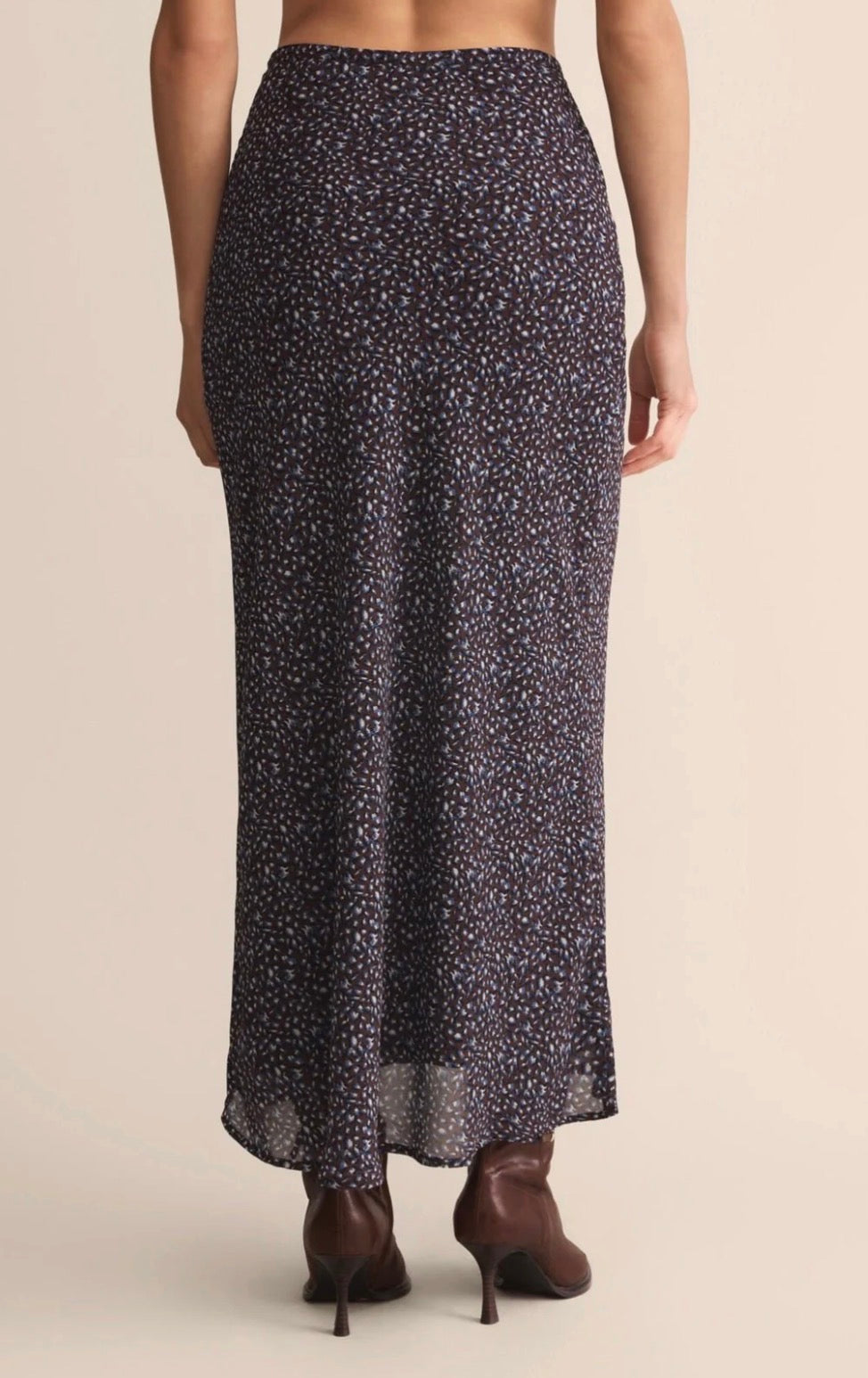 Z Supply Yelena Aspen Floral Maxi Skirt - Java
