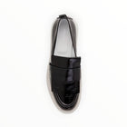 Beautiisoles Frederica Patent Leather Loafer - Black