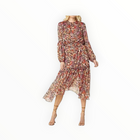 Misa Los Angeles Simone Dress - Fire Flora
