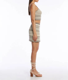 Knitss Kosmos Skirt - Rosemary/Sand