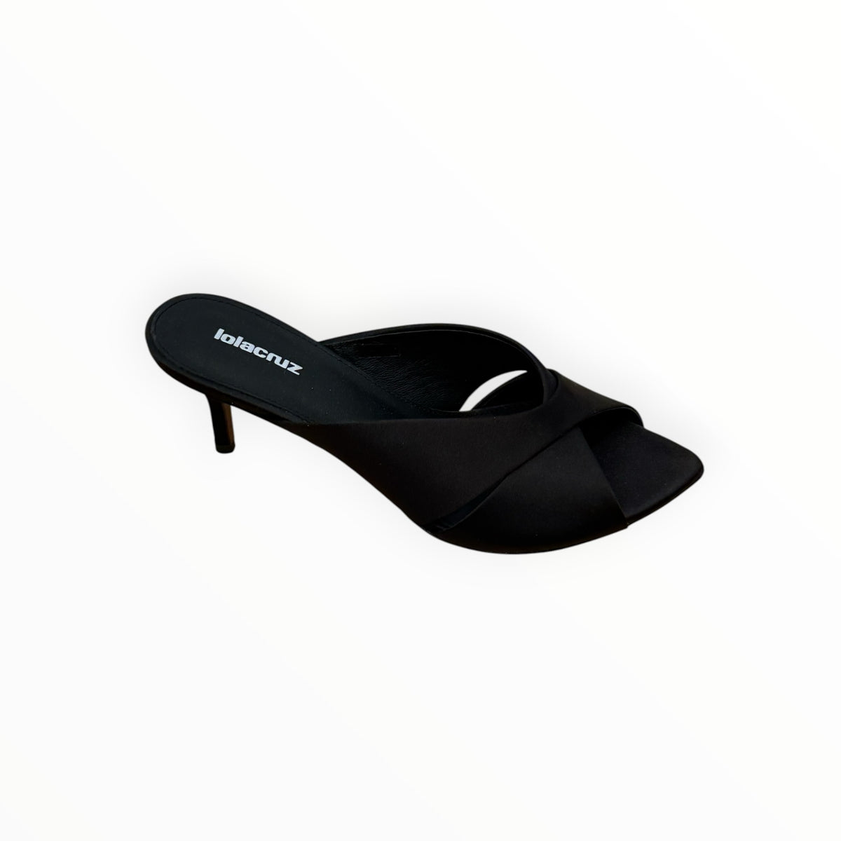 Lola Cruz Lena Mule 65 - Black