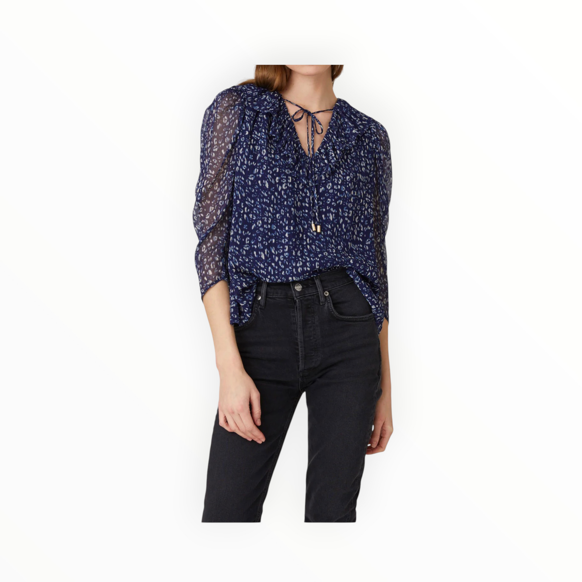 Shoshanna Landen Top - Ink Multi