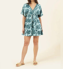 Omika Pia Mini Dress - Valeria Ocean
