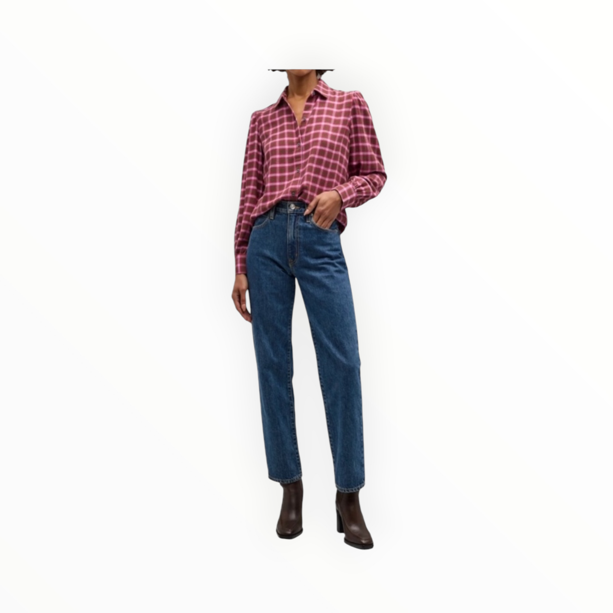 Rails Angelica Shirt - Chocolate Berry Lilac