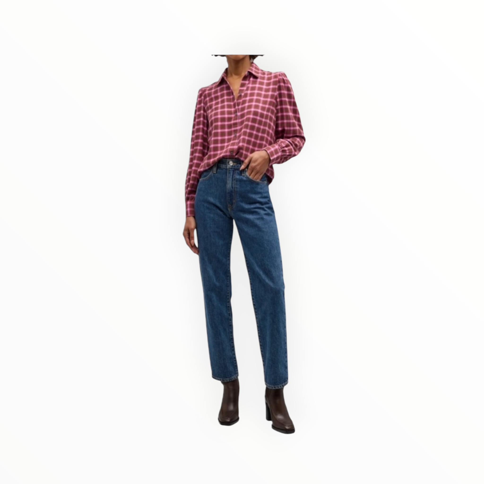Rails Angelica Shirt - Chocolate Berry Lilac