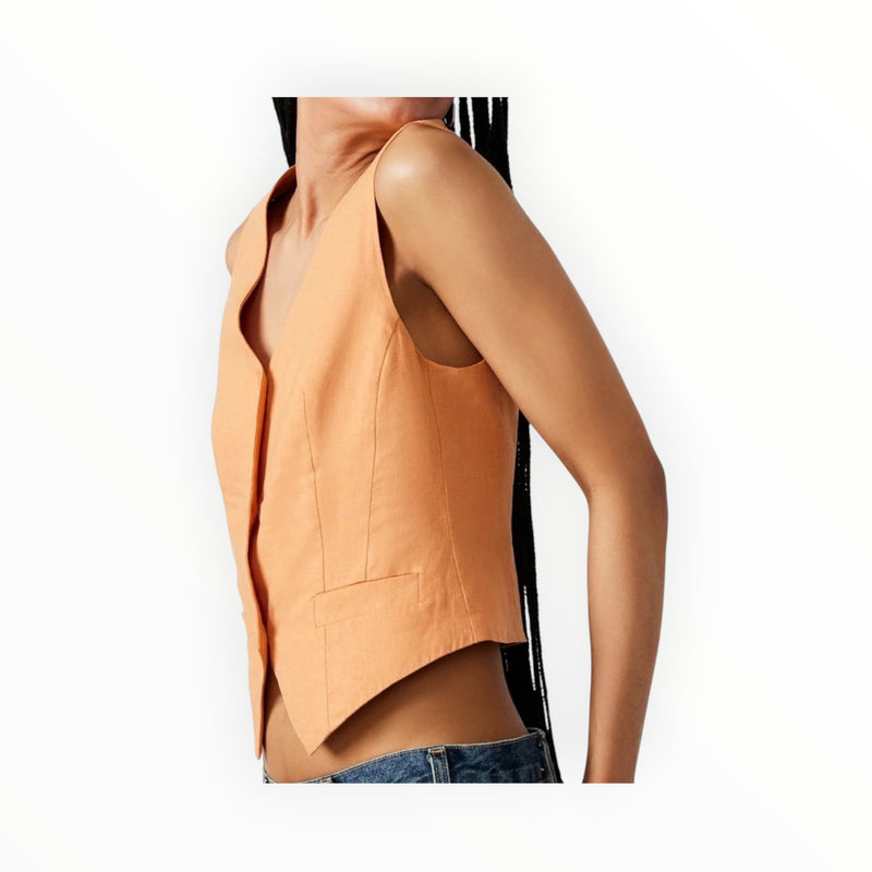 Steve Madden Selene Vest - Caramel