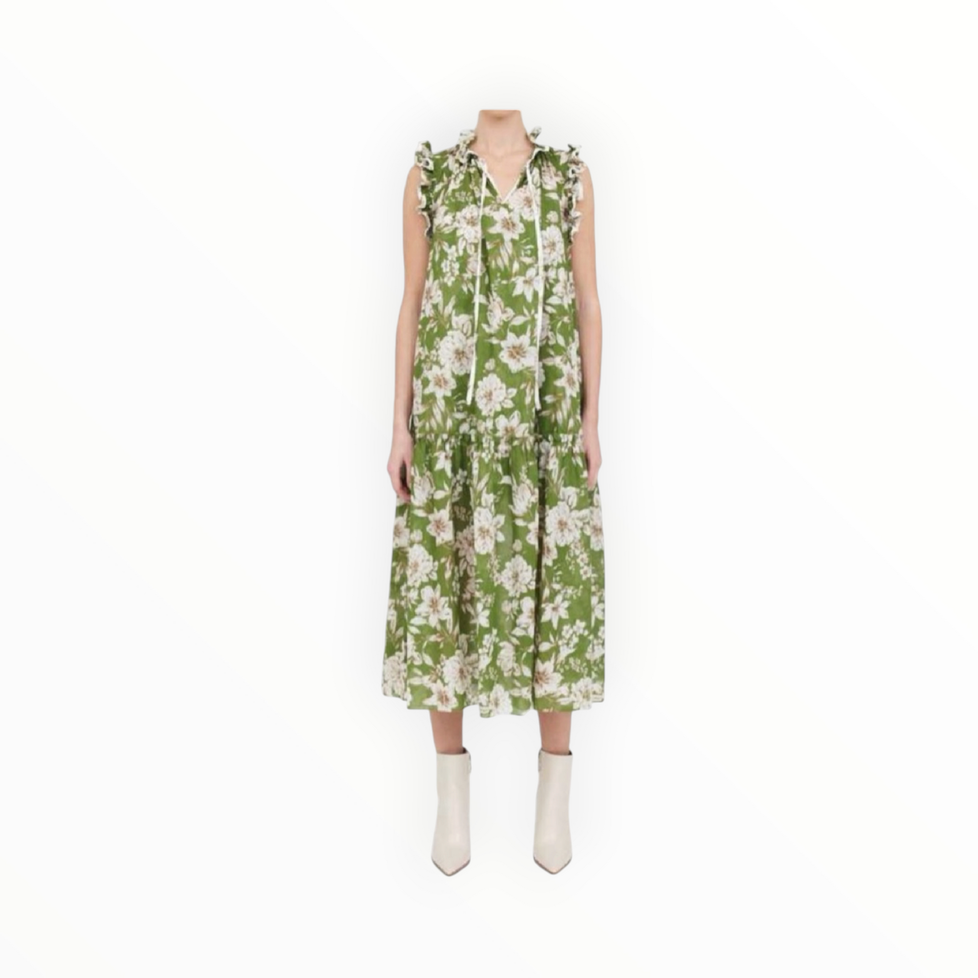 Christy Lynn Camila Dress - Green Magnolia