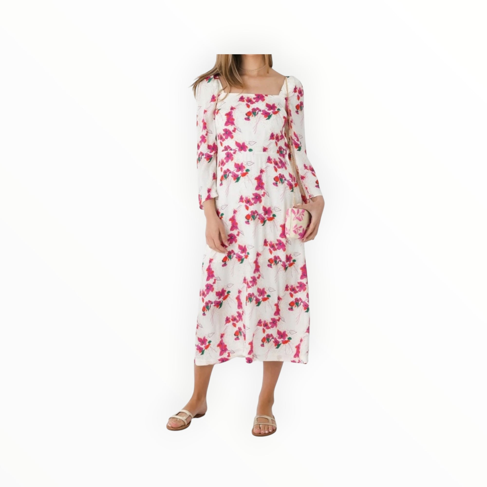 ba&sh Elonor Dress - Ecru