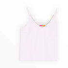 Vilagallo Vilagallo Zina Crepe Camisole - White/Gold