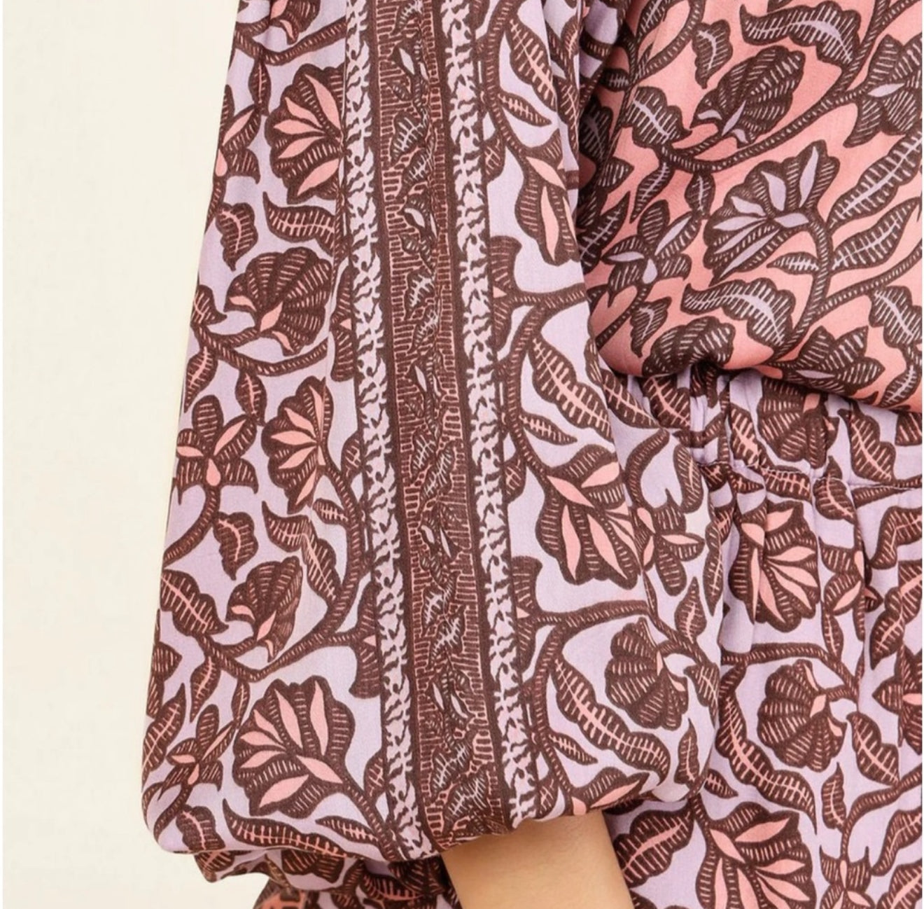 Omika Flora Blouse - Marlow Heather