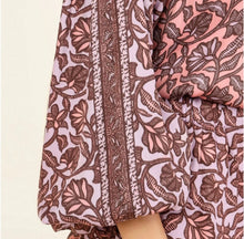Omika Flora Blouse - Marlow Heather