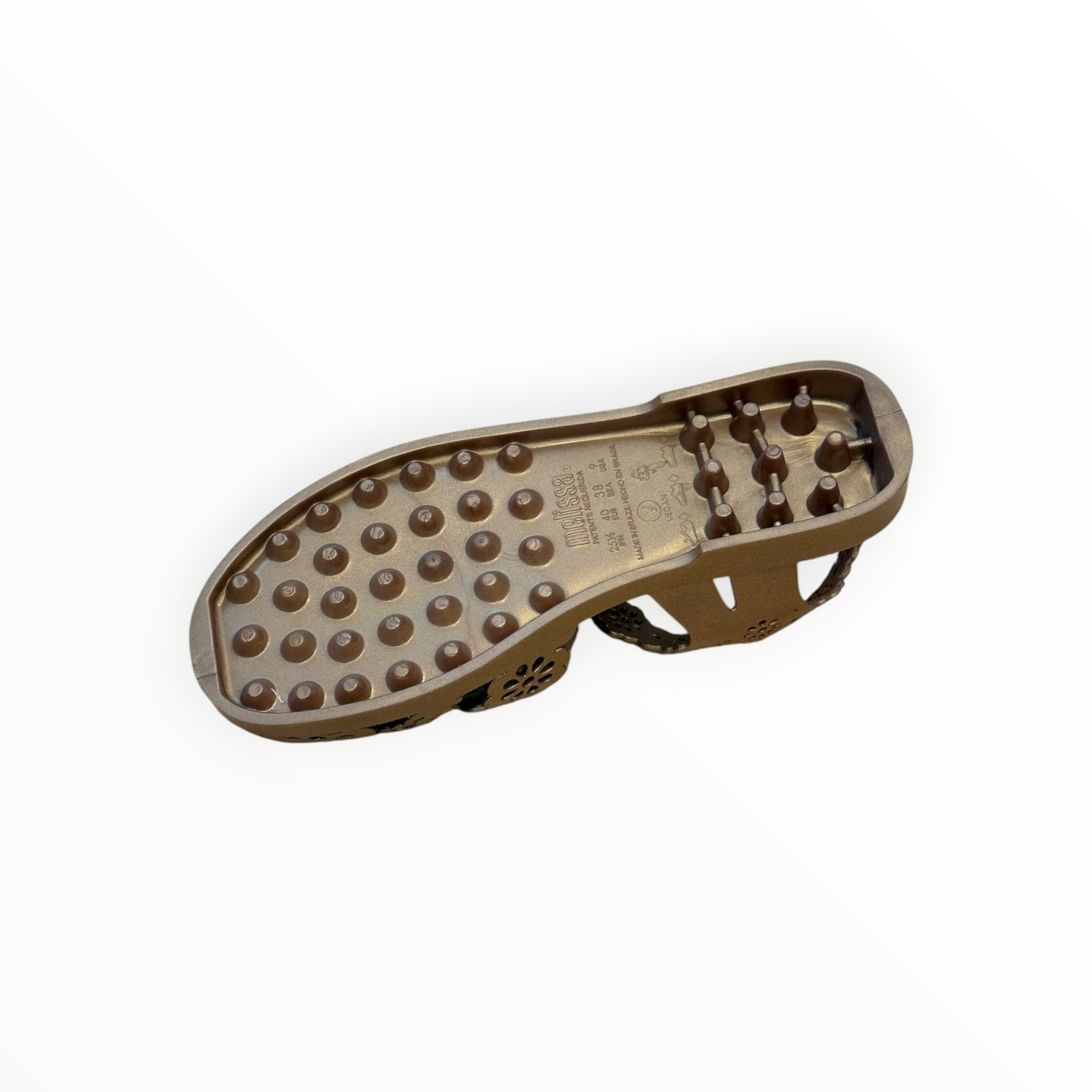 Melissa + Viktor And Rolf Possession Lace Jelly Shoe - Gold