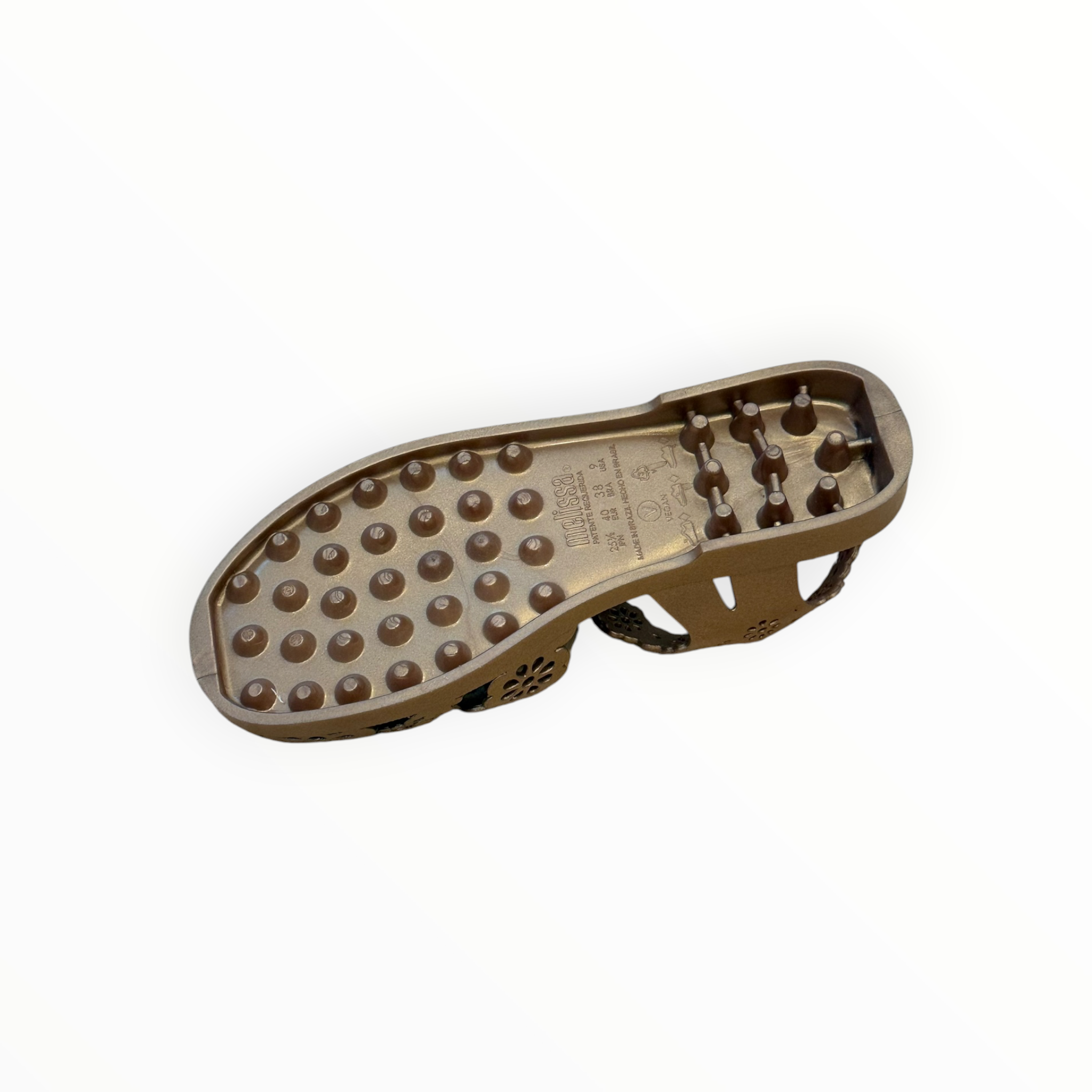 Melissa + Viktor And Rolf Possession Lace Jelly Shoe - Gold
