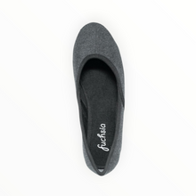 FUCHSIA Crossover Flats - Gray