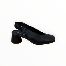 Halmanera Cala 63 Leather Slingback - Navy