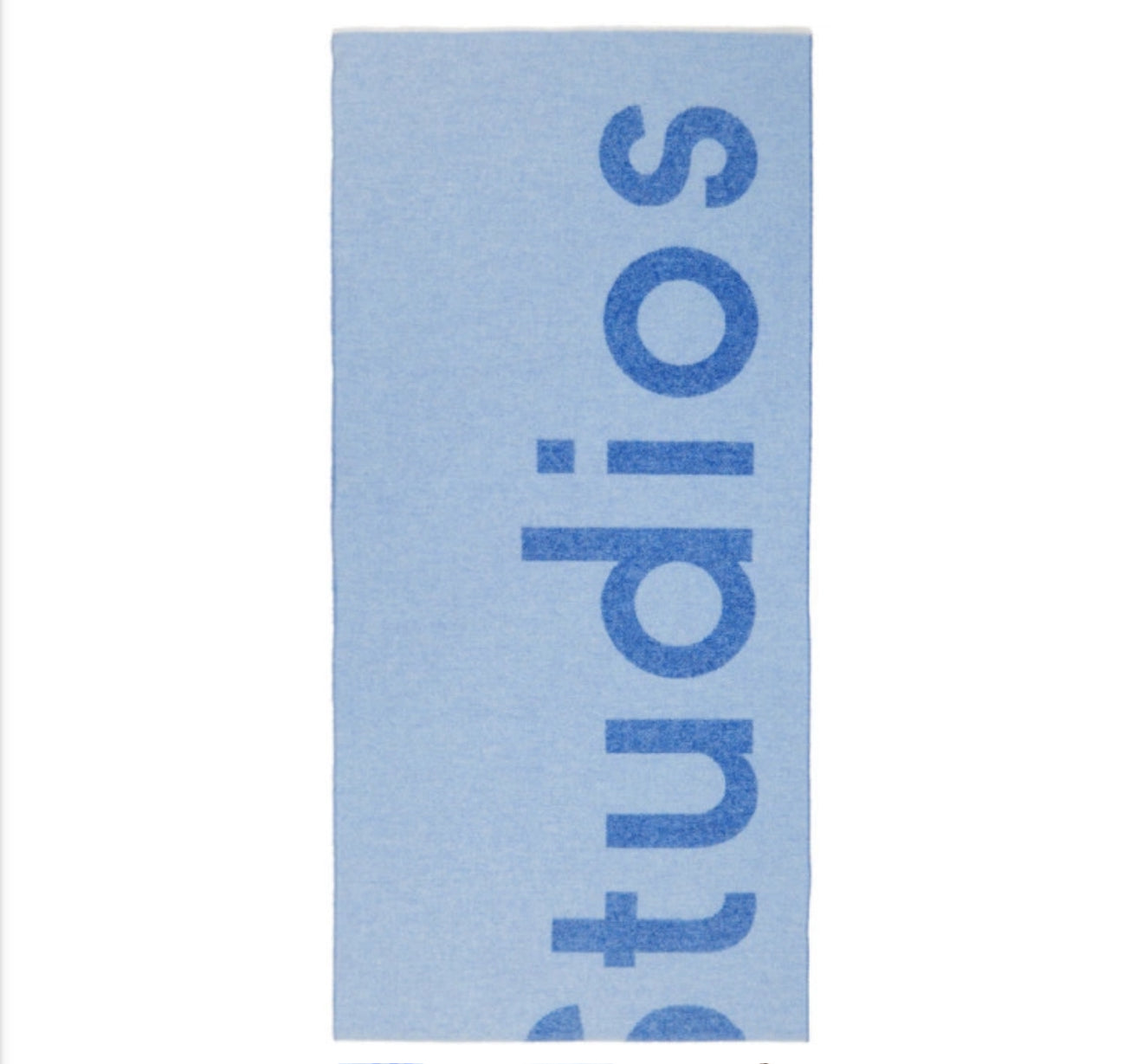 Acne Studios Blue Toronty Scarf