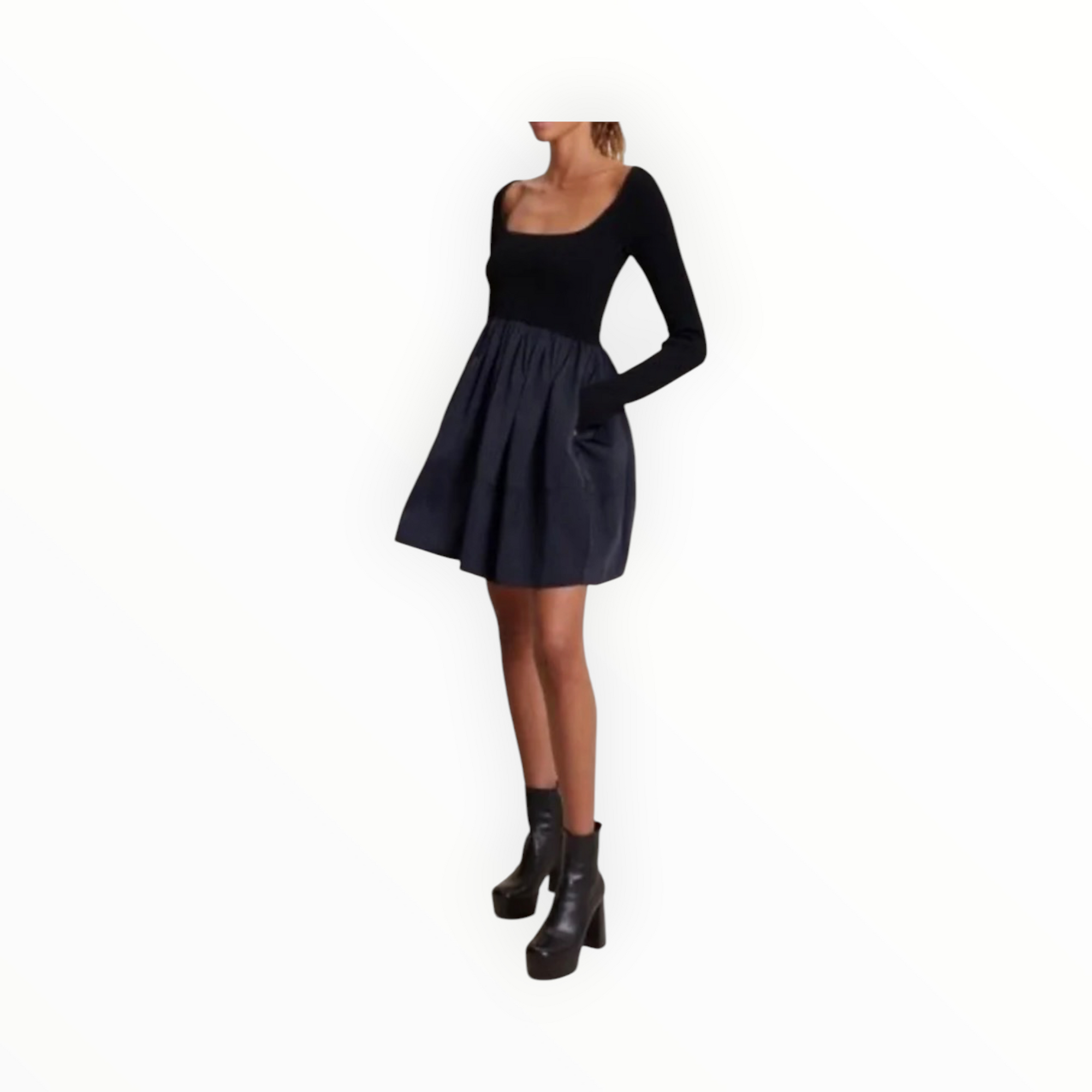 A.L.C. Maddie Mini Dress - Black
