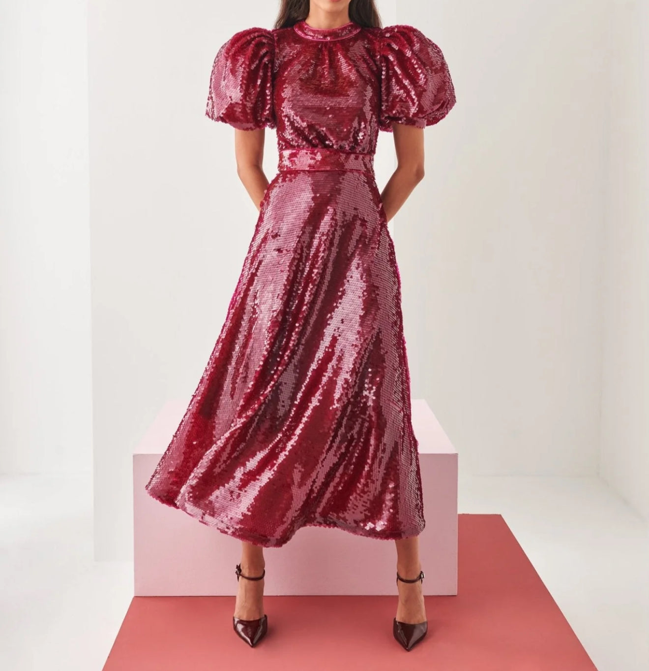 CeliaB Seraph Dress - Cherry
