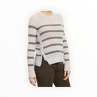 Inhabit Cashmere Waffle Stripe - Lotus