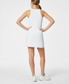 SPANXshape™ Get Moving Zip Front Dress - Vivid White