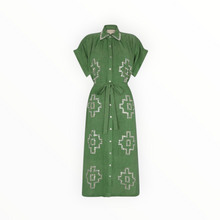 Carolina K Valerie Kaftan Dress - Green Leaf