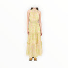 Christy Lynn Amanda Dress - Lime Leopard
