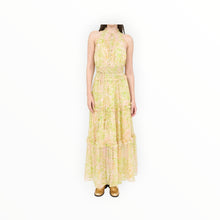 Christy Lynn Amanda Dress - Lime Leopard