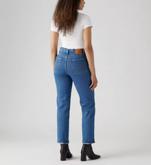 LEVI'S Ribcage Straight Ankle - Jazz Pop - Medium Wash