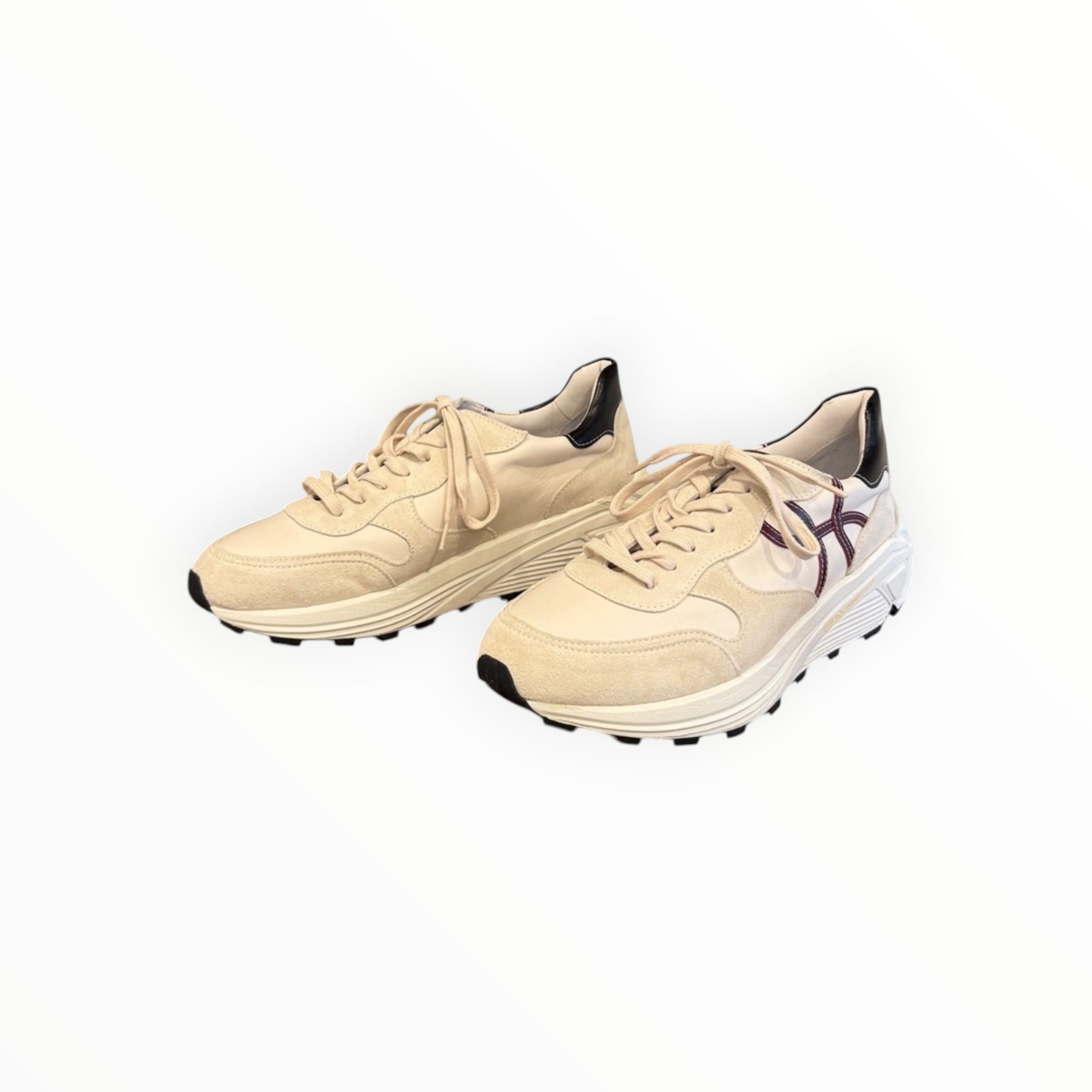 HOMERS Sneakers Olympia Crosta Aurora - Panna