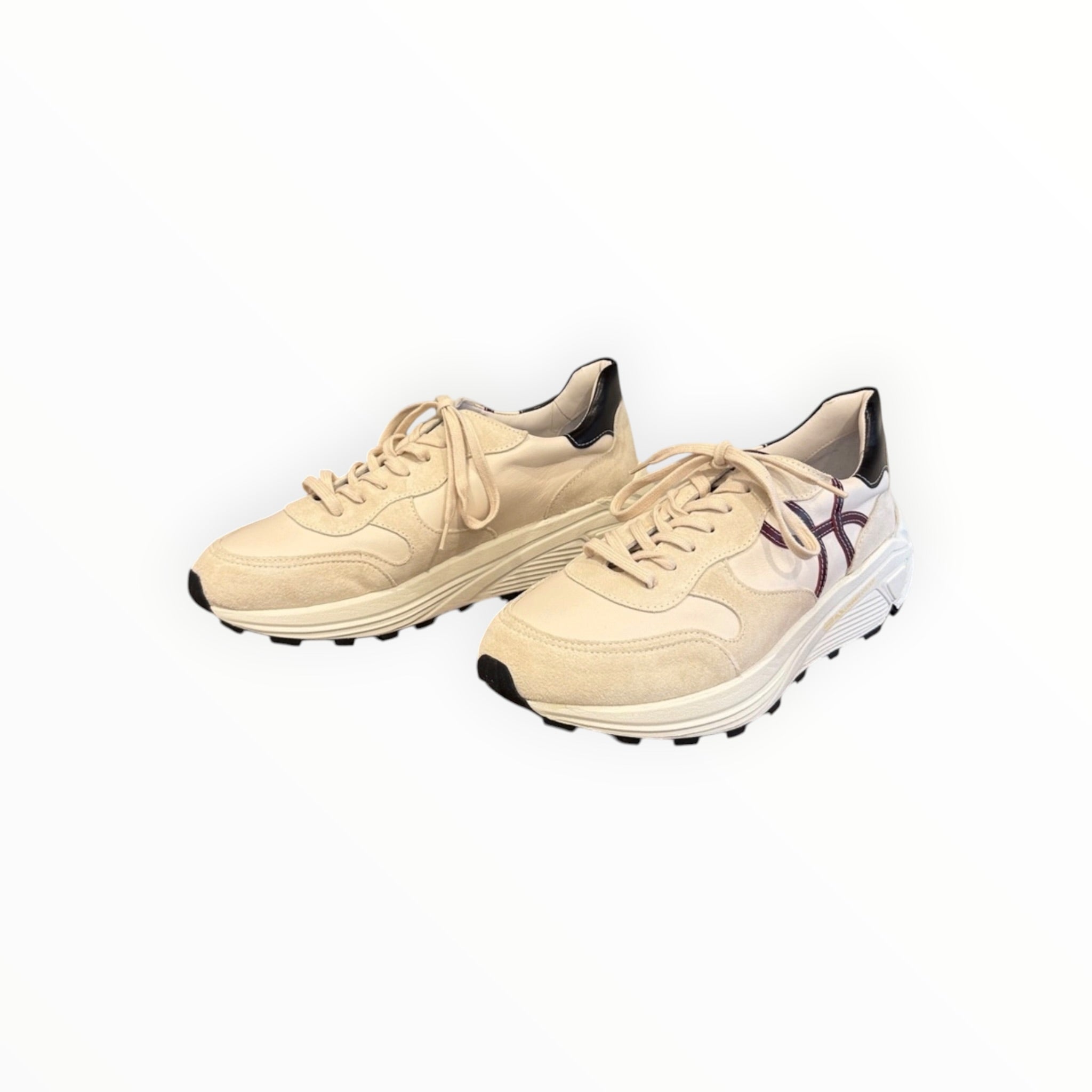 HOMERS Sneakers Olympia Crosta Aurora - Panna