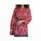 The Shirt by Rochelle Behrens Taylor Dress - Red Boho