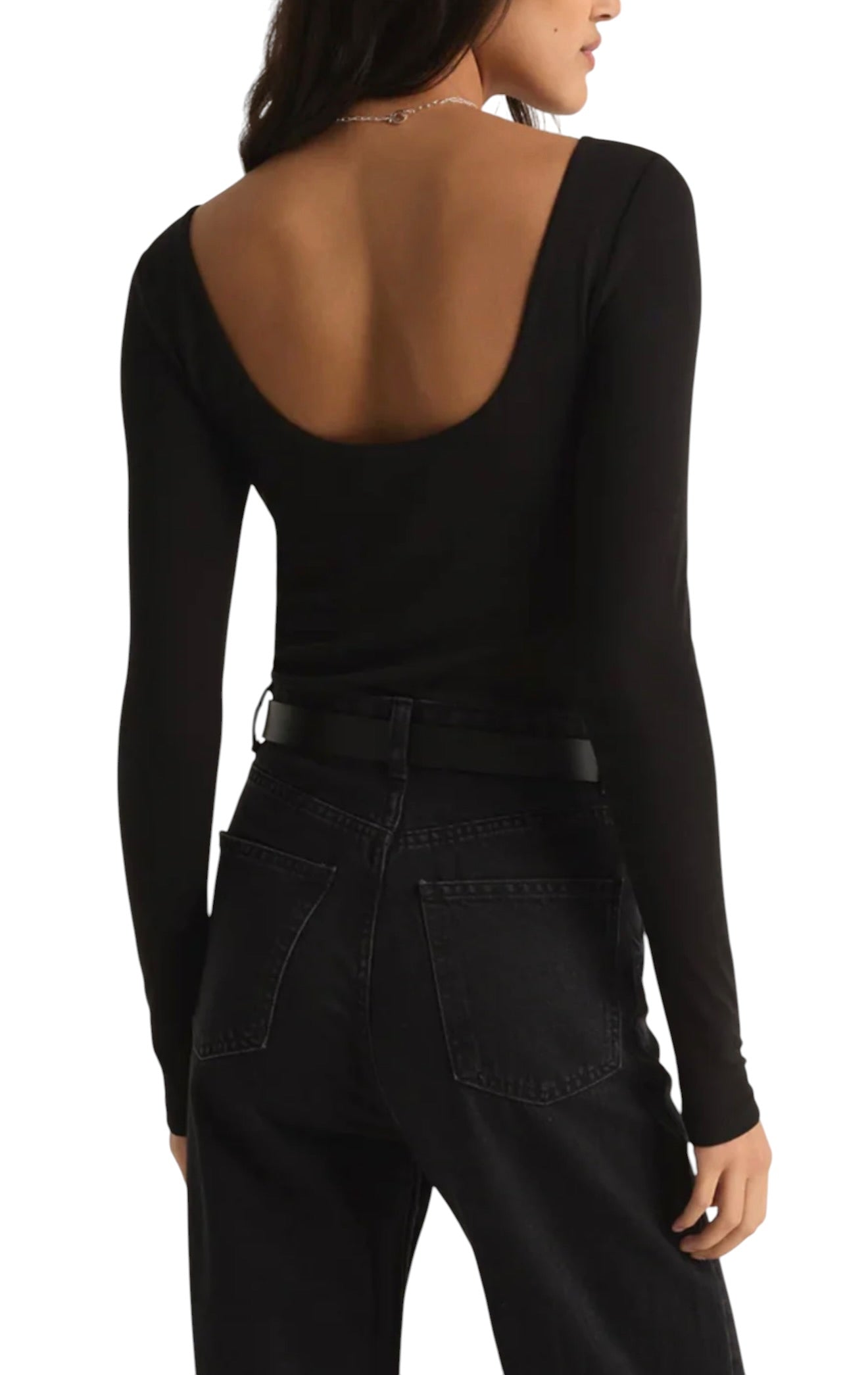 Z Supply Baela Bodysuit - Black