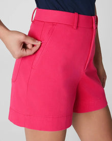 SPANXshape™ Stretch Twill 5" Shorts - Tulip