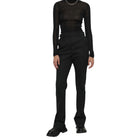 Derek Lam 10 Crosby Lori Slim Pant - Black