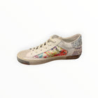 Philippe Model PRSX Low - Flower Paillettes - Blanc Argent
