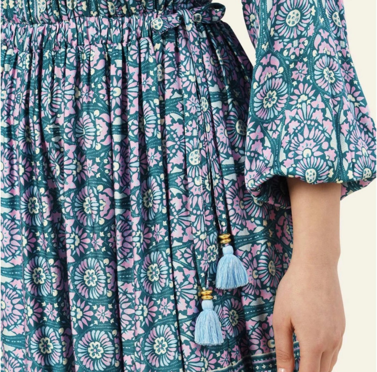 Omika Nina Midi Dress - Malia Teal