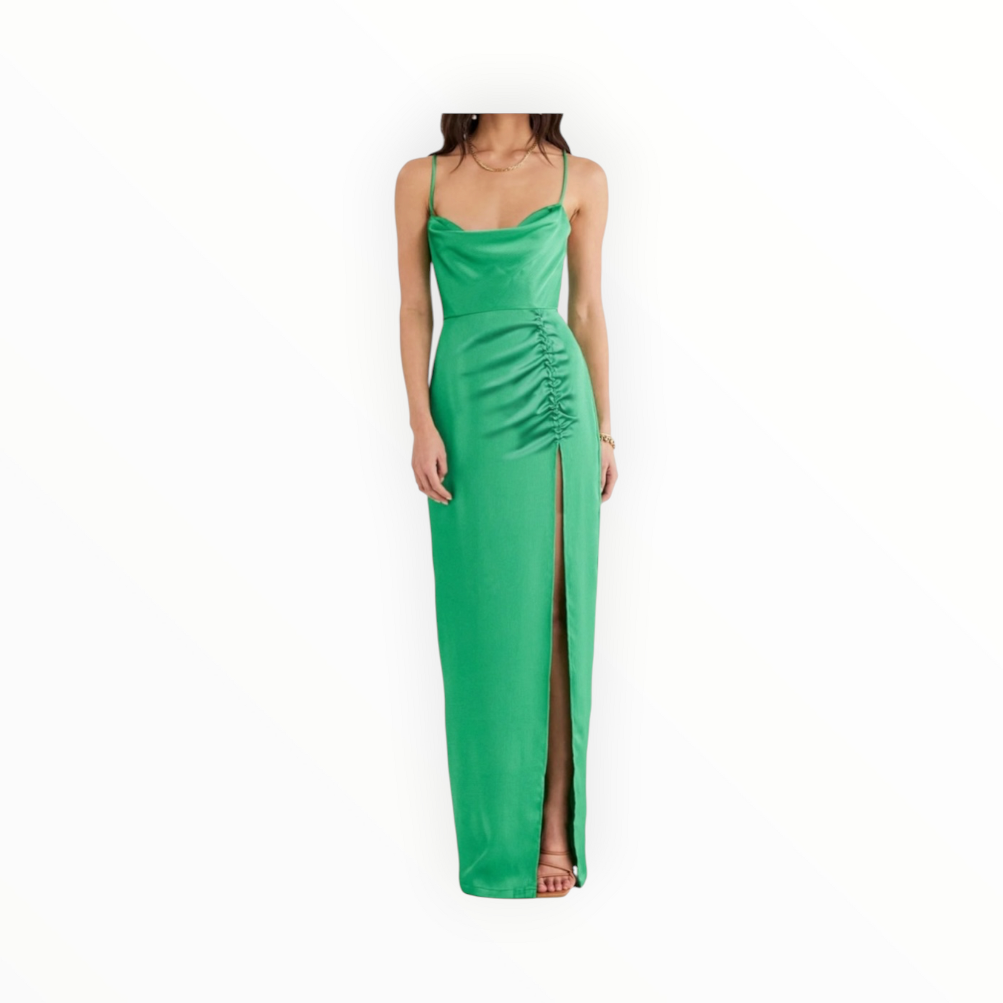RUMER Allegra Gown - Green
