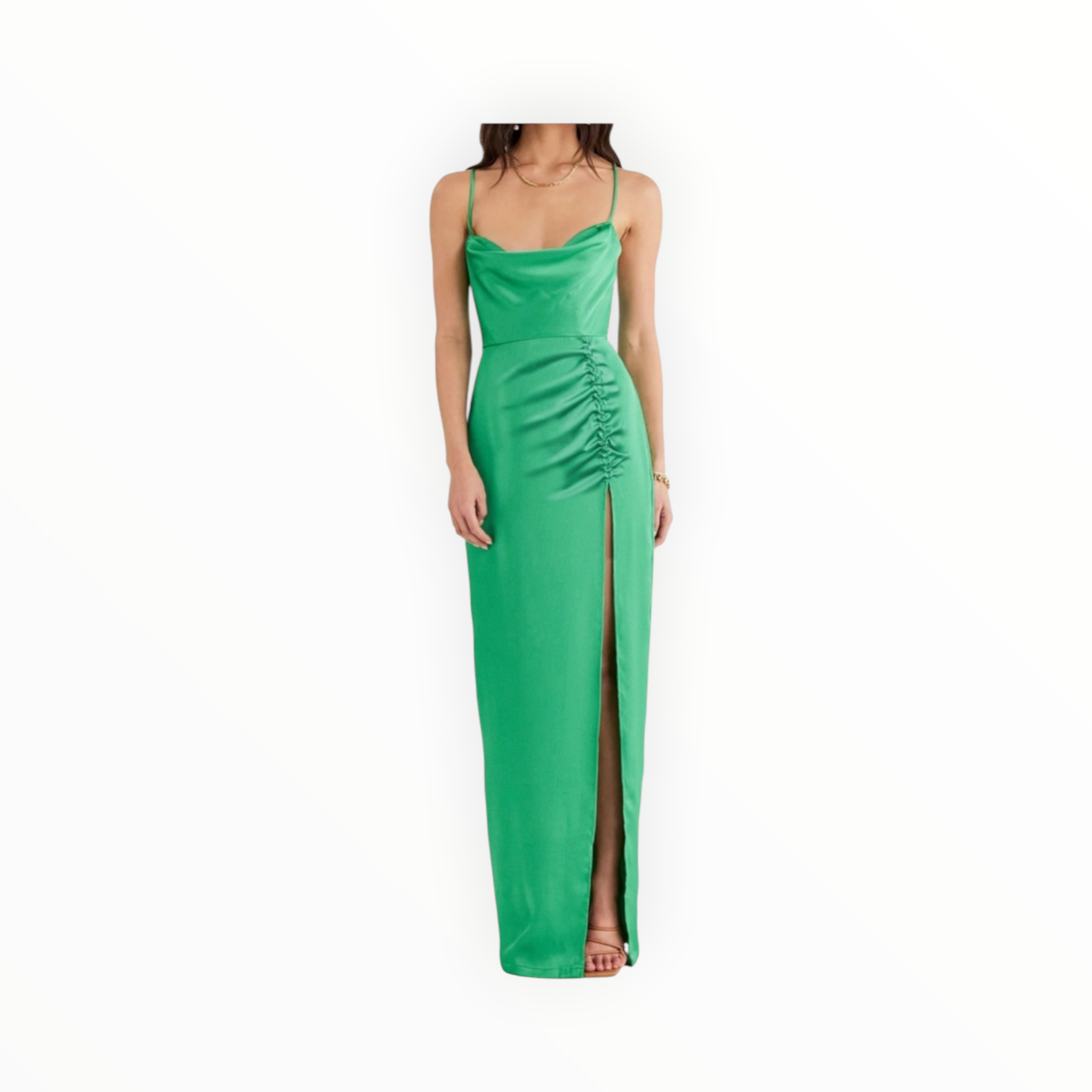 RUMER Allegra Gown - Green