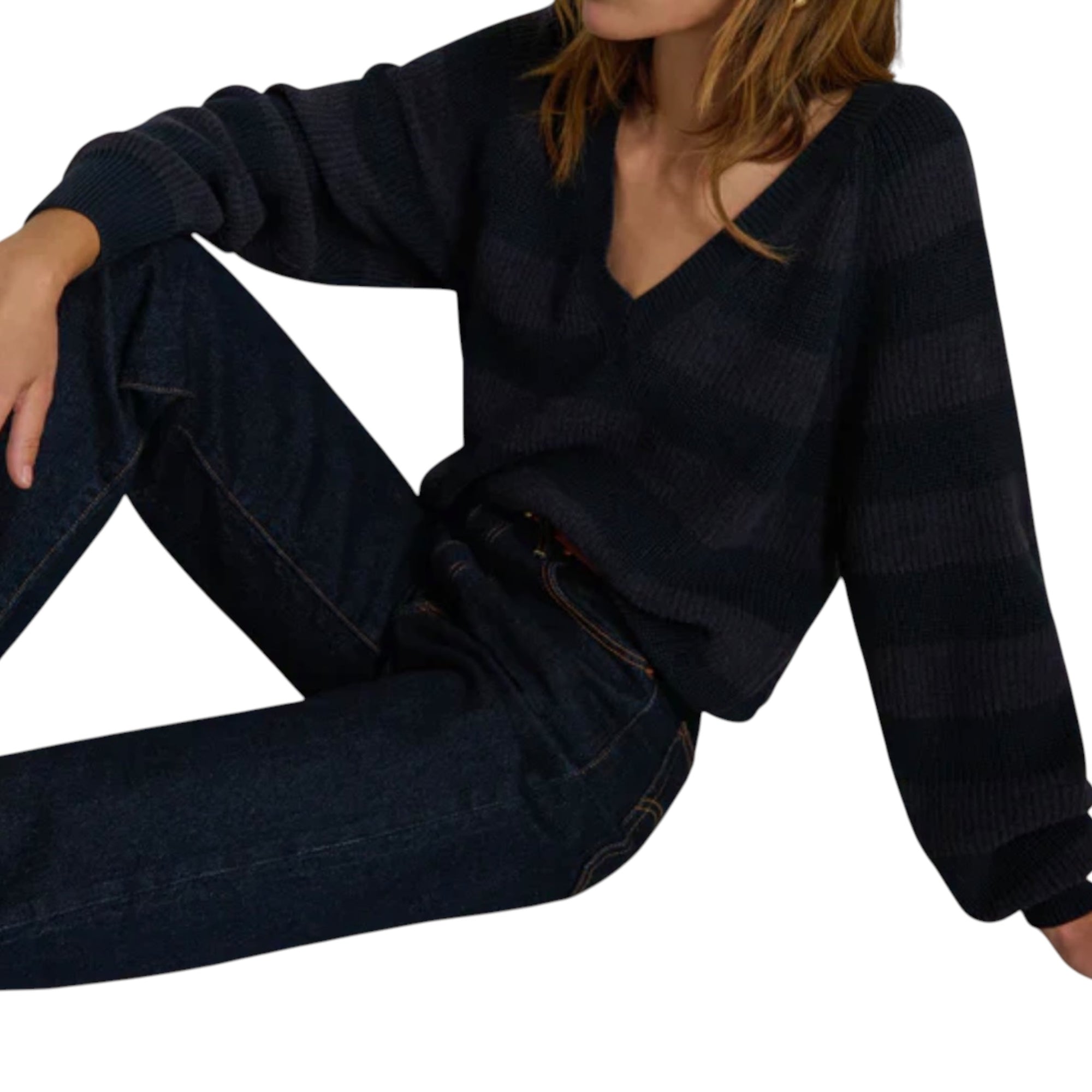 Nation Ltd Delaney Sweater- Night Sky