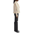 Lamarque Dua Reversible Sherpa Vest - Ecru