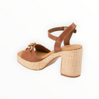 Chocolate Blu Mel - Brown Leather