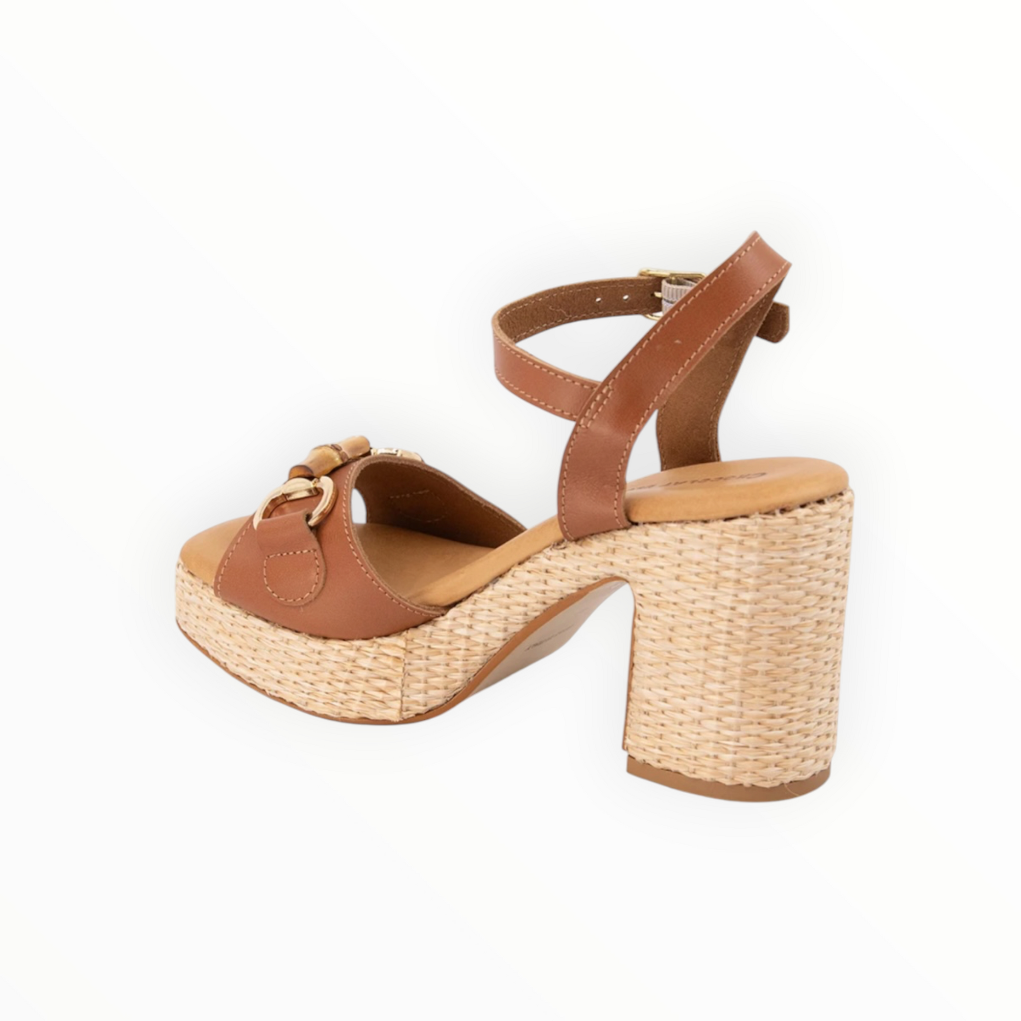 Chocolate Blu Mel - Brown Leather