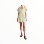 Apiece Apart Agnezca Mini Dress - Butter